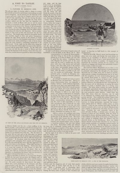 A Visit to Tafilet, Tangier to Morocco City by Maurice Romberg